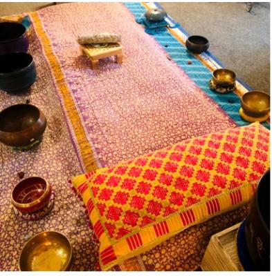 Sound therapy at Liberty Station studio, San Diego