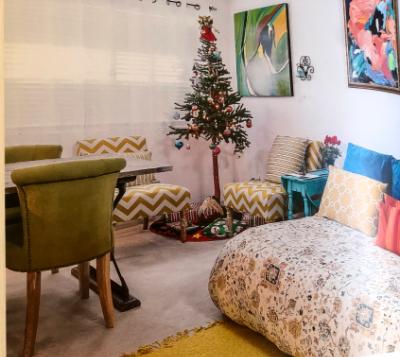 Living room creative deco