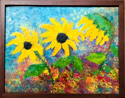 Frolicking Sunflowers